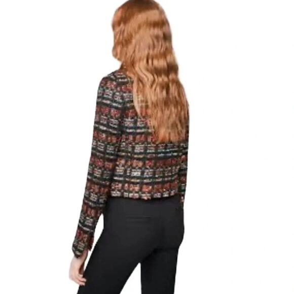 Smythe‎ Metallic Tweed Boxy Jacket in Multi Metallic Size 6 NWT - Picture 3 of 7